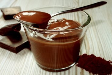 FitReceita – Pudim de chocolate proteico